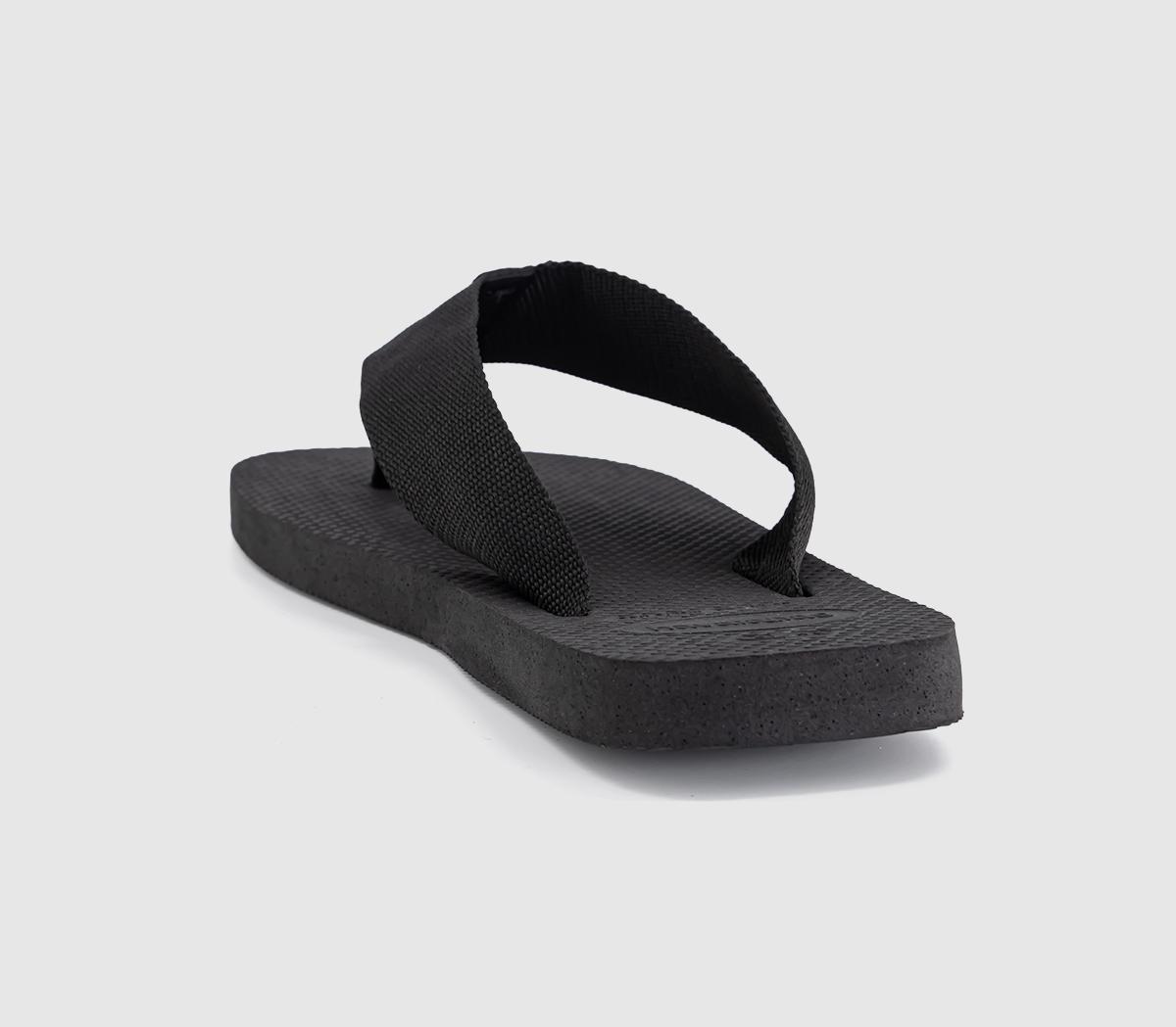 HavaianasUrban Material Flip FlopsBlack