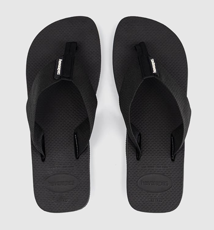 Havaianas Urban Material Flip Flops Black