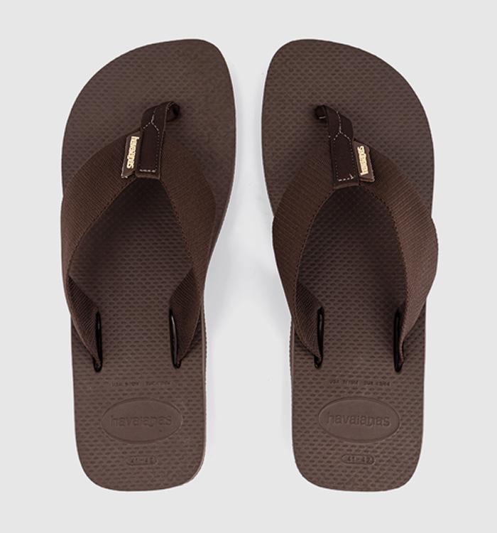 Havaianas Urban Material Flip Flops Brown