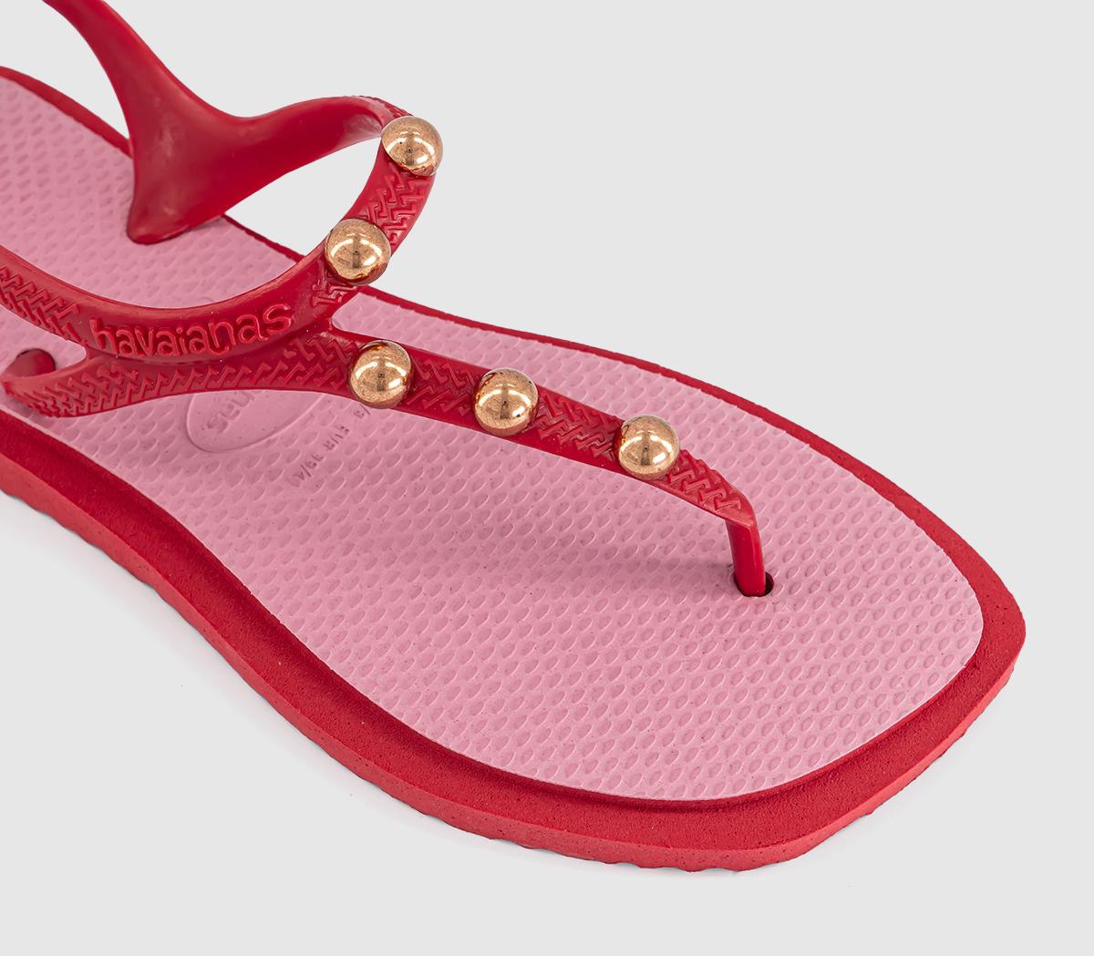 HavaianasFlash Fusion SandalsRed Pink