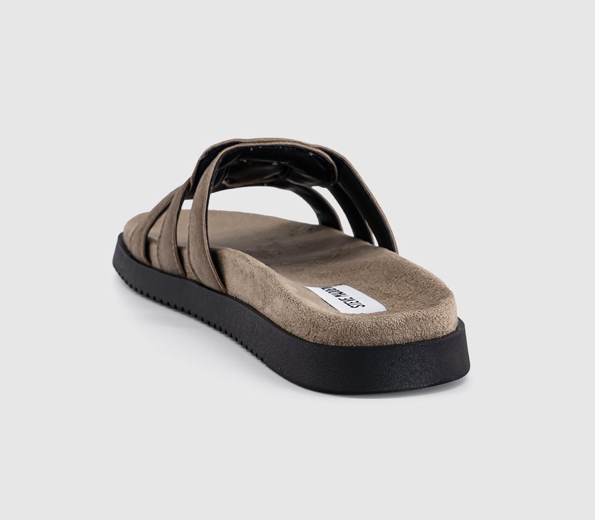 Steve MaddenMosy SandalsTaupe Suede