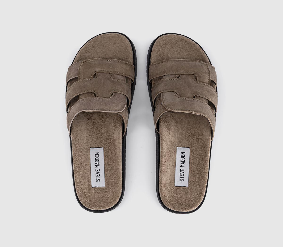 Steve MaddenMosy SandalsTaupe Suede