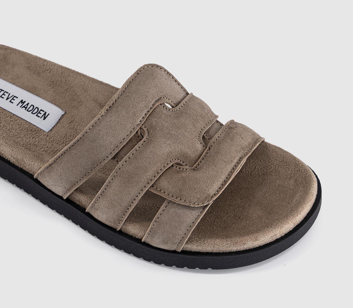 Steve MaddenMosy SandalsTaupe Suede