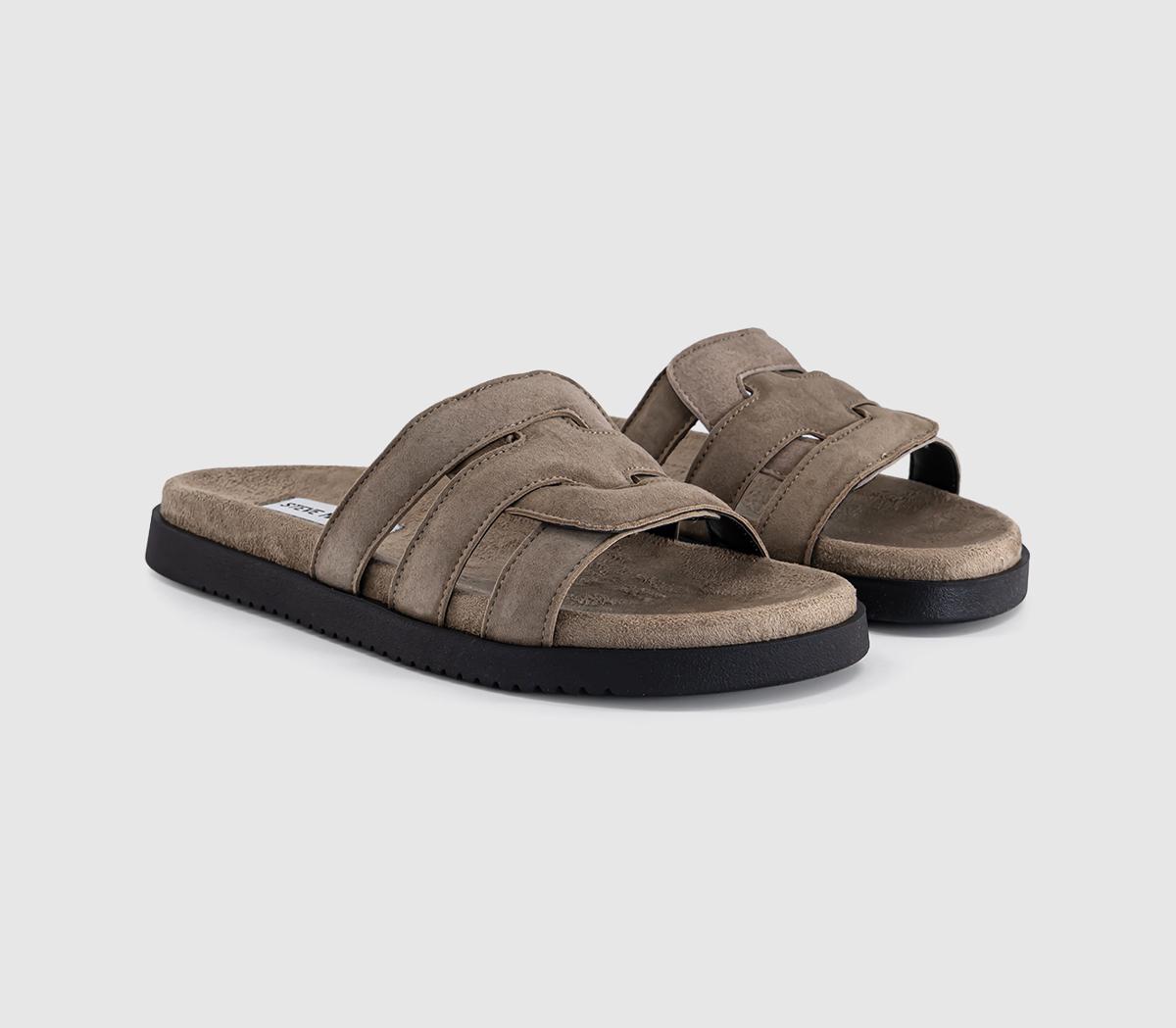 Steve MaddenMosy SandalsTaupe Suede