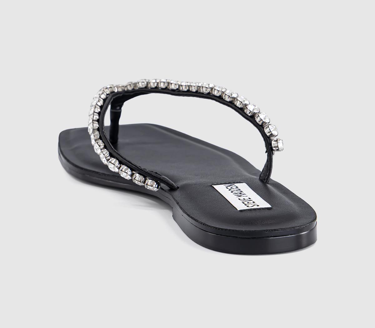 Steve MaddenKustom Flip FlopsBlack