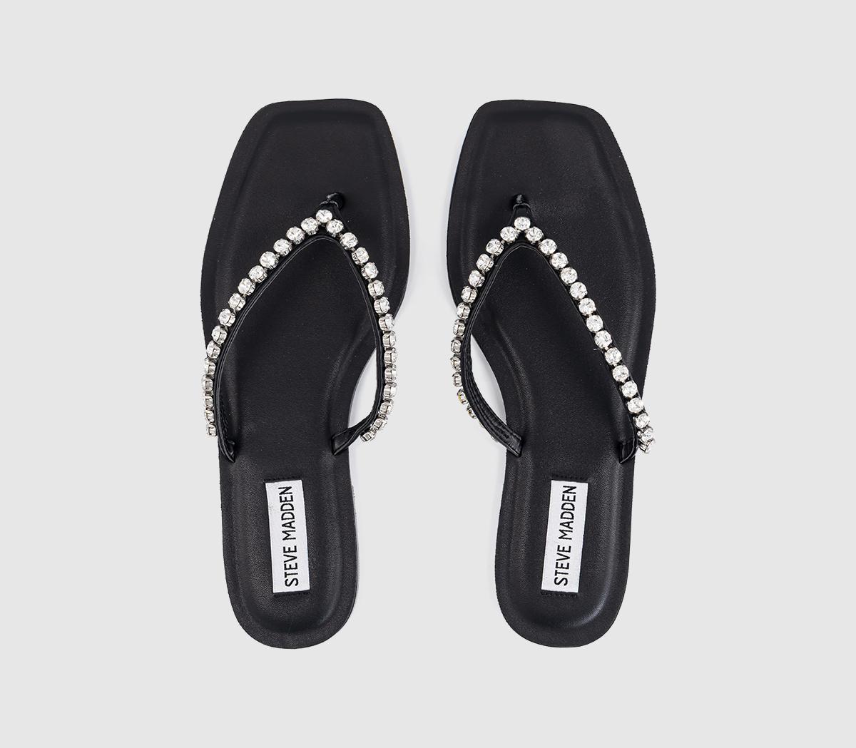Steve MaddenKustom Flip FlopsBlack