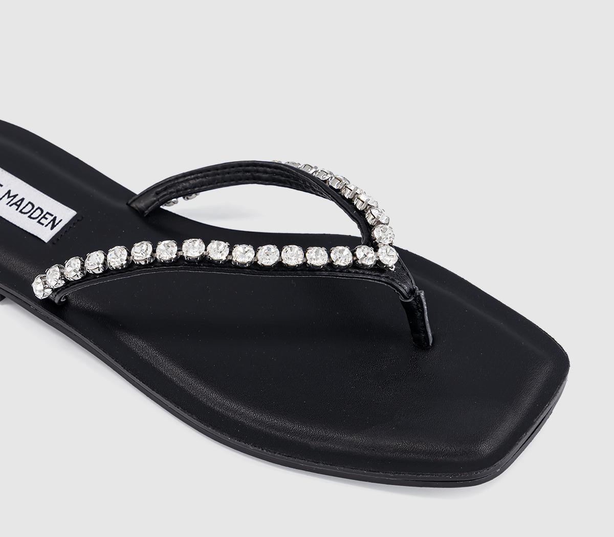 Steve MaddenKustom Flip FlopsBlack