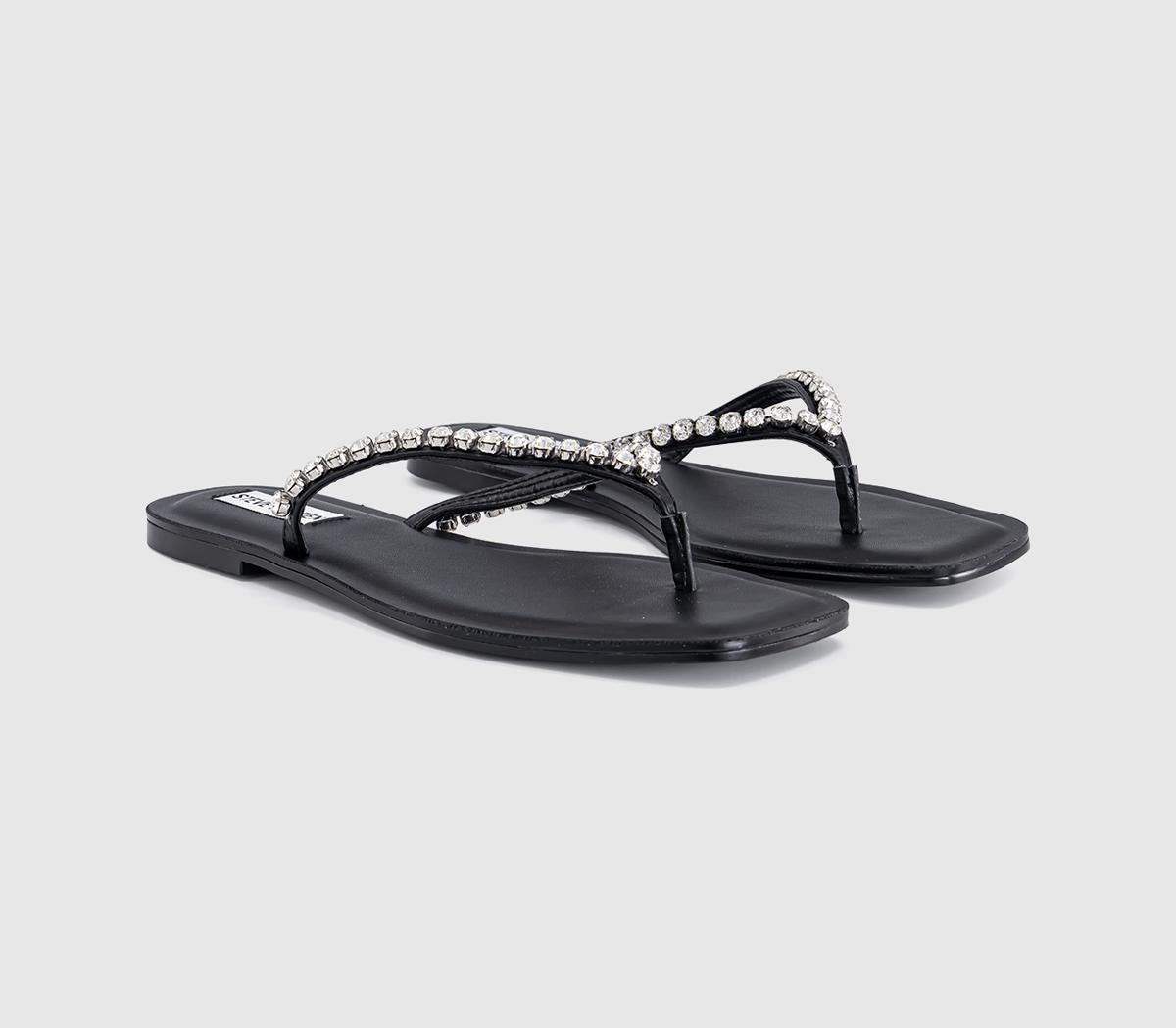 Steve MaddenKustom Flip FlopsBlack