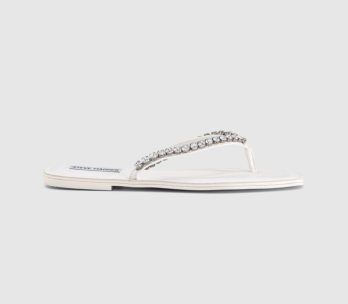 Steve MaddenKustom Flip FlopsWhite