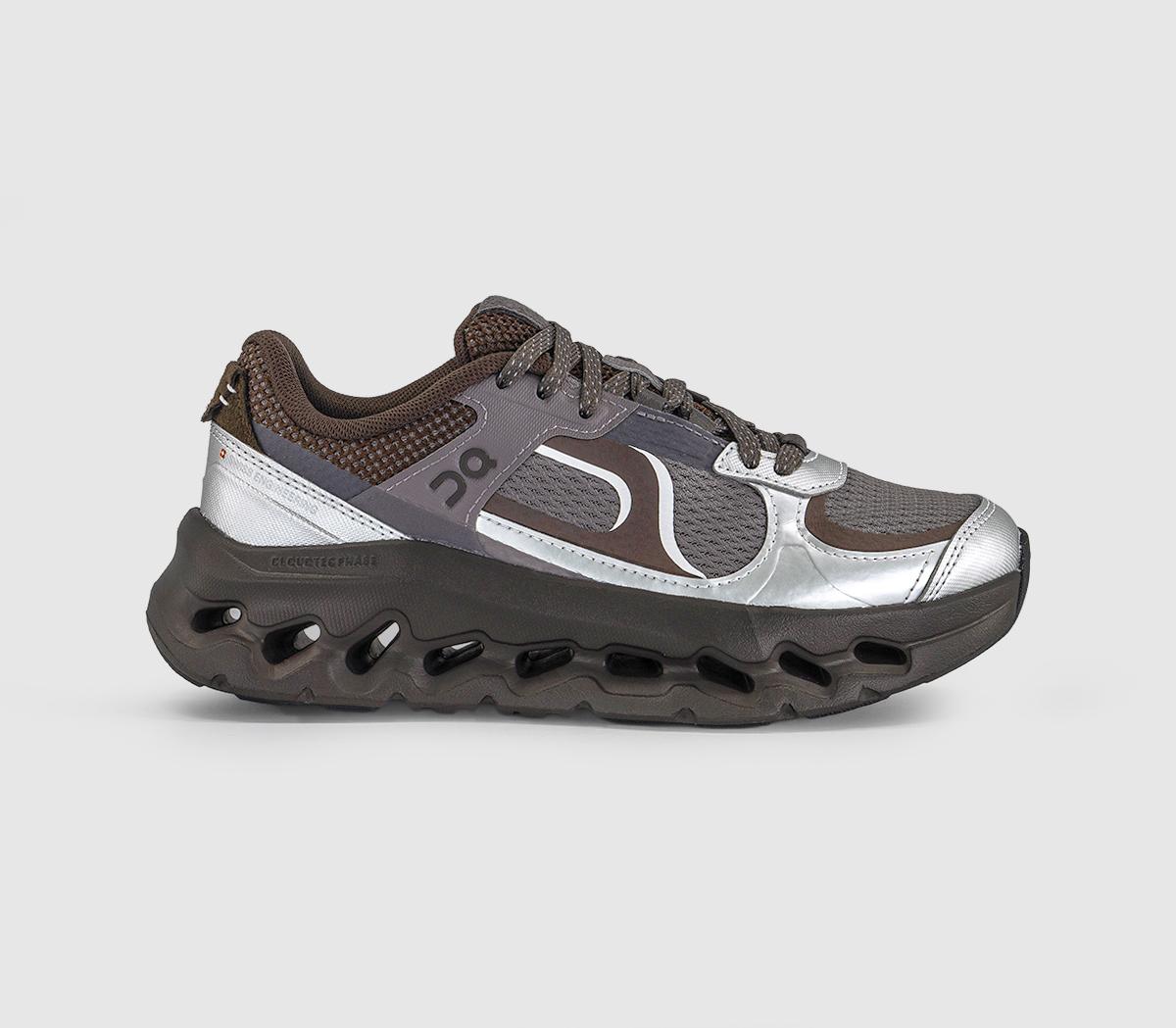 ON Womens Cloudtilt Arc OX Pebble F Grey, 5