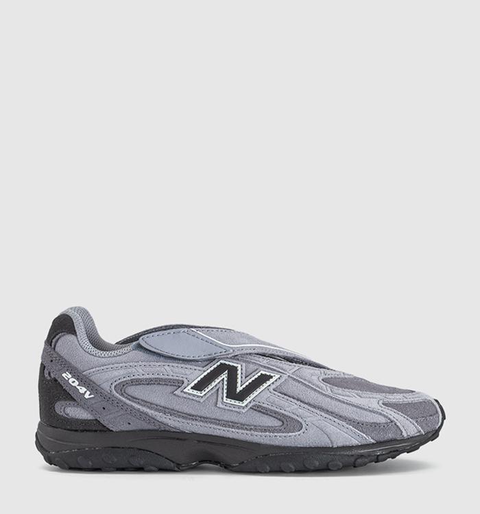 New Balance 204V Trainers Offline Grey Digital Mist Black Cement