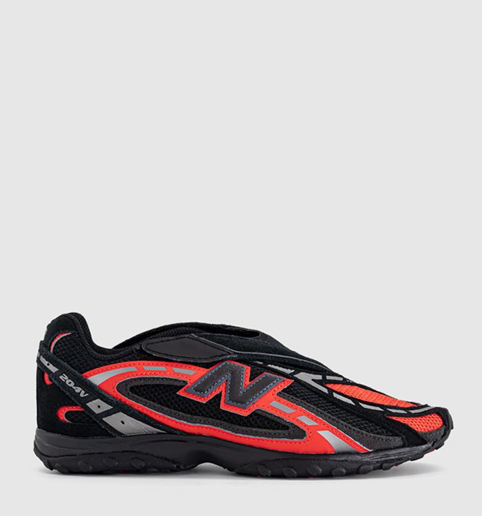 New Balance 204V Trainers Neo Flame Black Black Cement