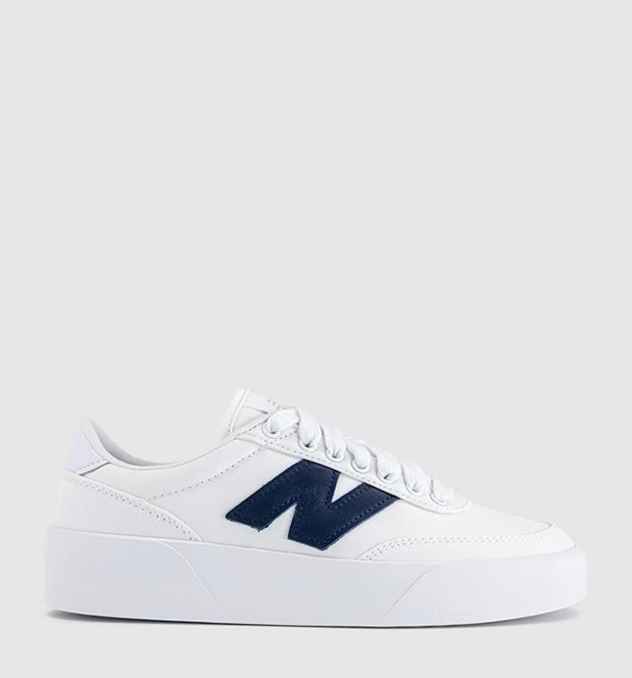 New Balance 750 Trainers White Navy