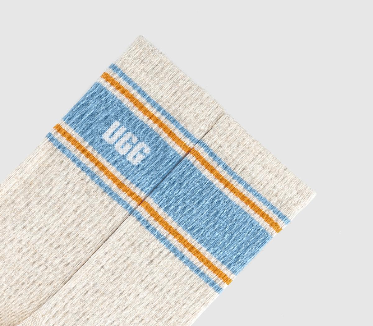 UGGJedlyn Varsity Crew SocksNimbus Heather Clear Sapphire