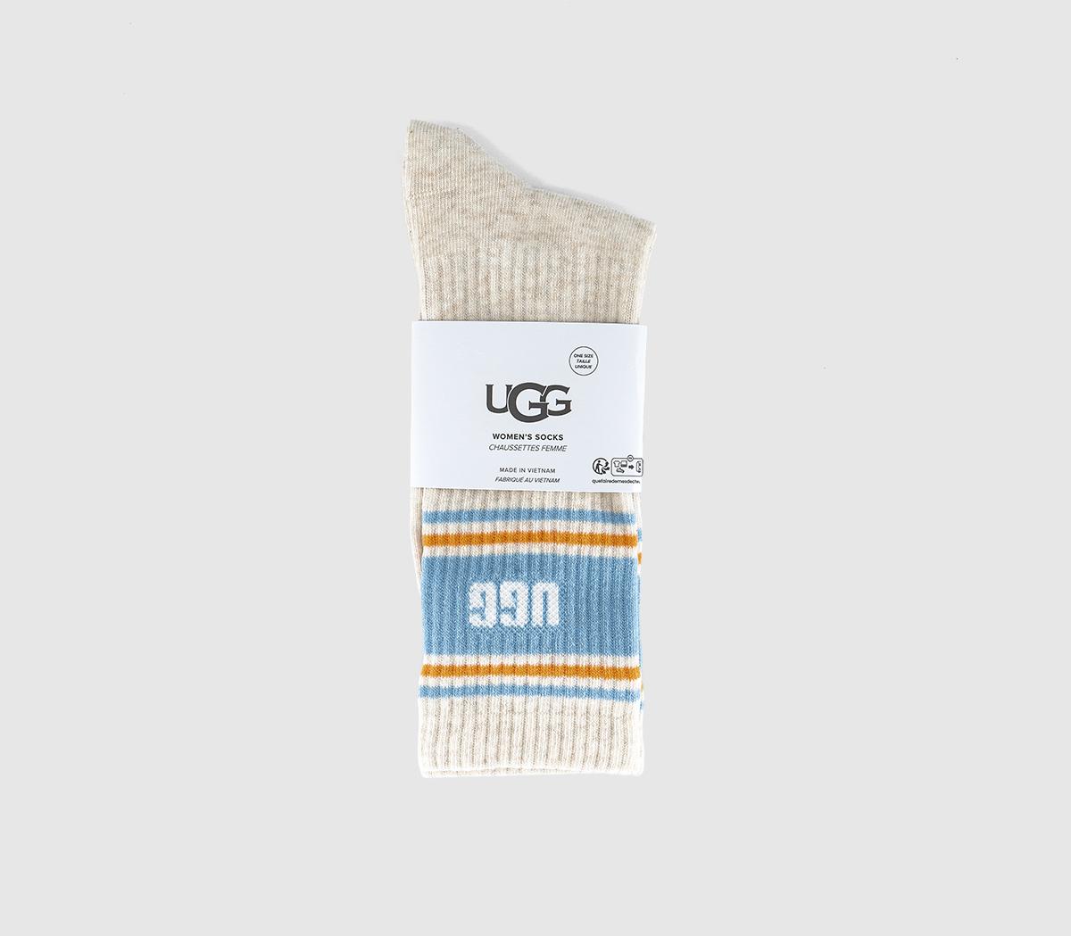 UGGJedlyn Varsity Crew SocksNimbus Heather Clear Sapphire