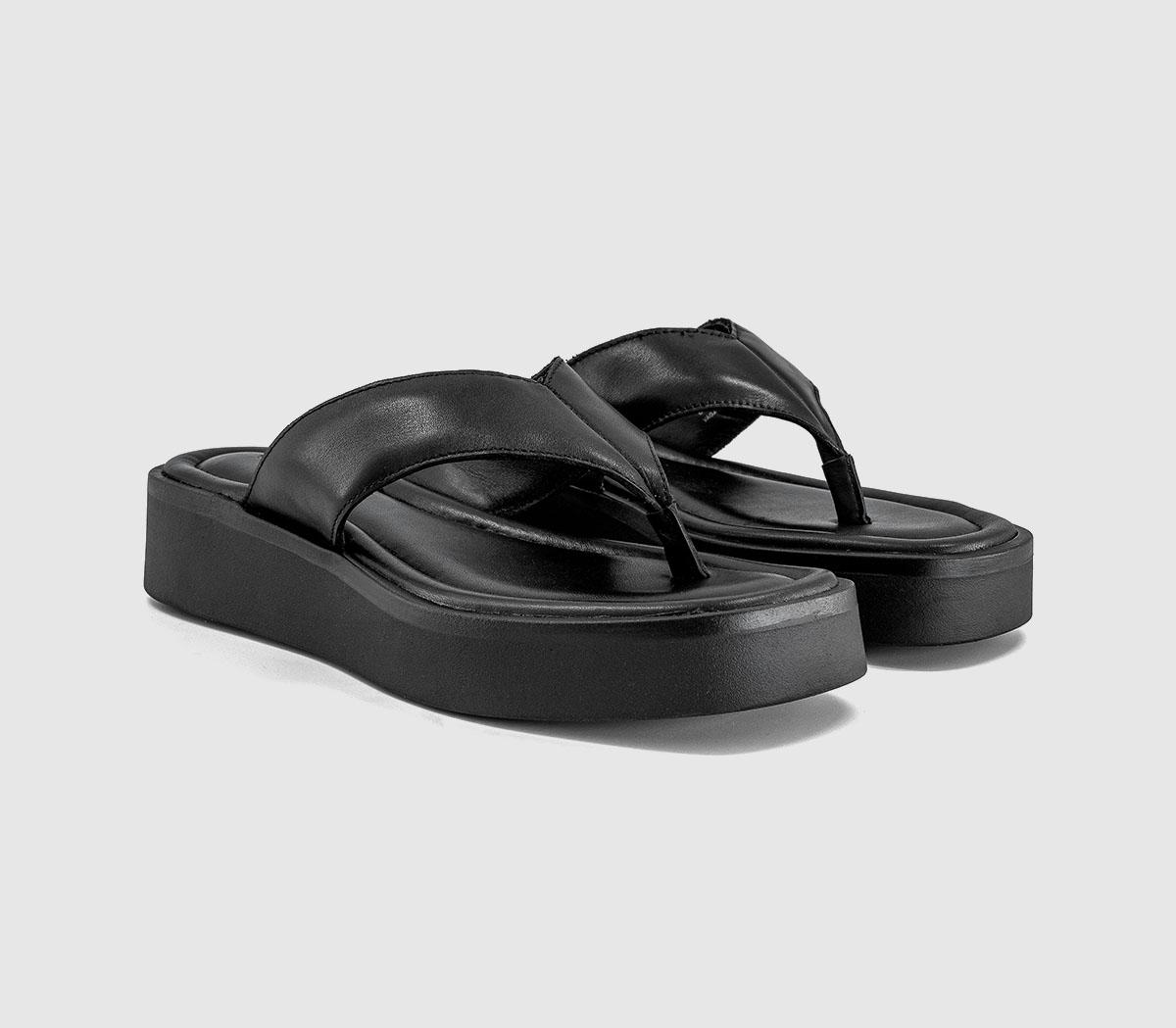 Vagabond ShoemakersDanya Toe Thong Platform SandalsBlack