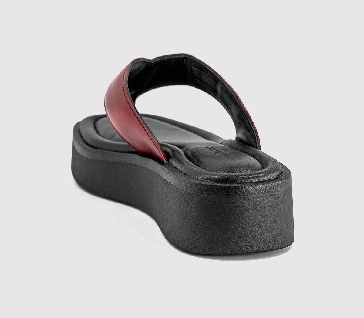 Vagabond ShoemakersDanya Toe Thong Platform SandalsRed