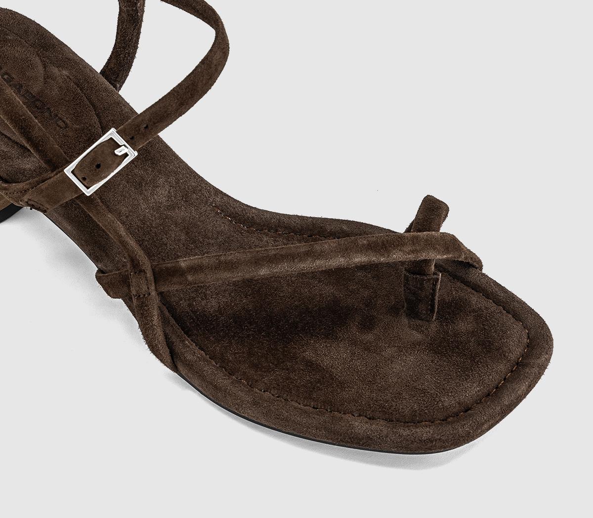 Vagabond ShoemakersEvie Strappy HeelsCoffee Suede