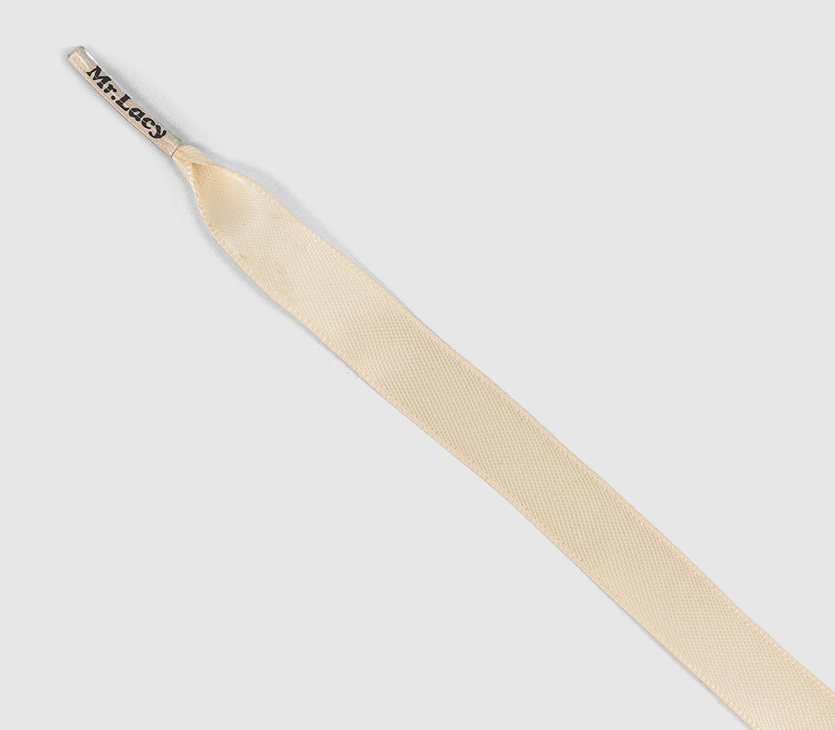 Mr LacySilkies LacesSatin Offwhite