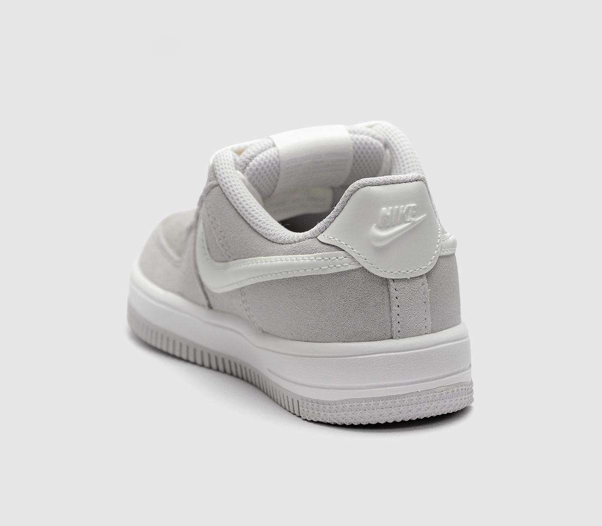 NikeAir Force 1 Youth TrainersVast Grey Sail
