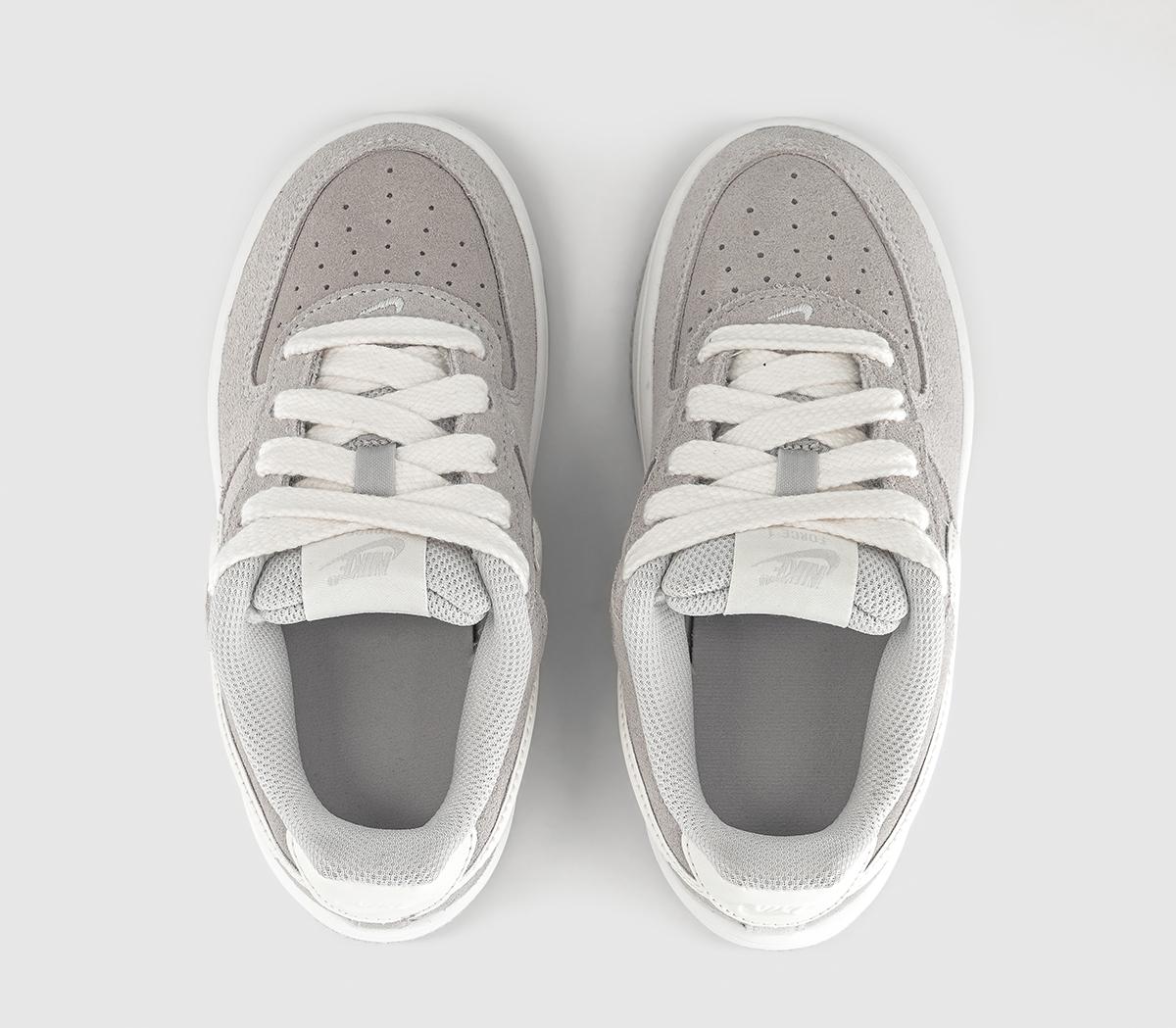NikeAir Force 1 Youth TrainersVast Grey Sail