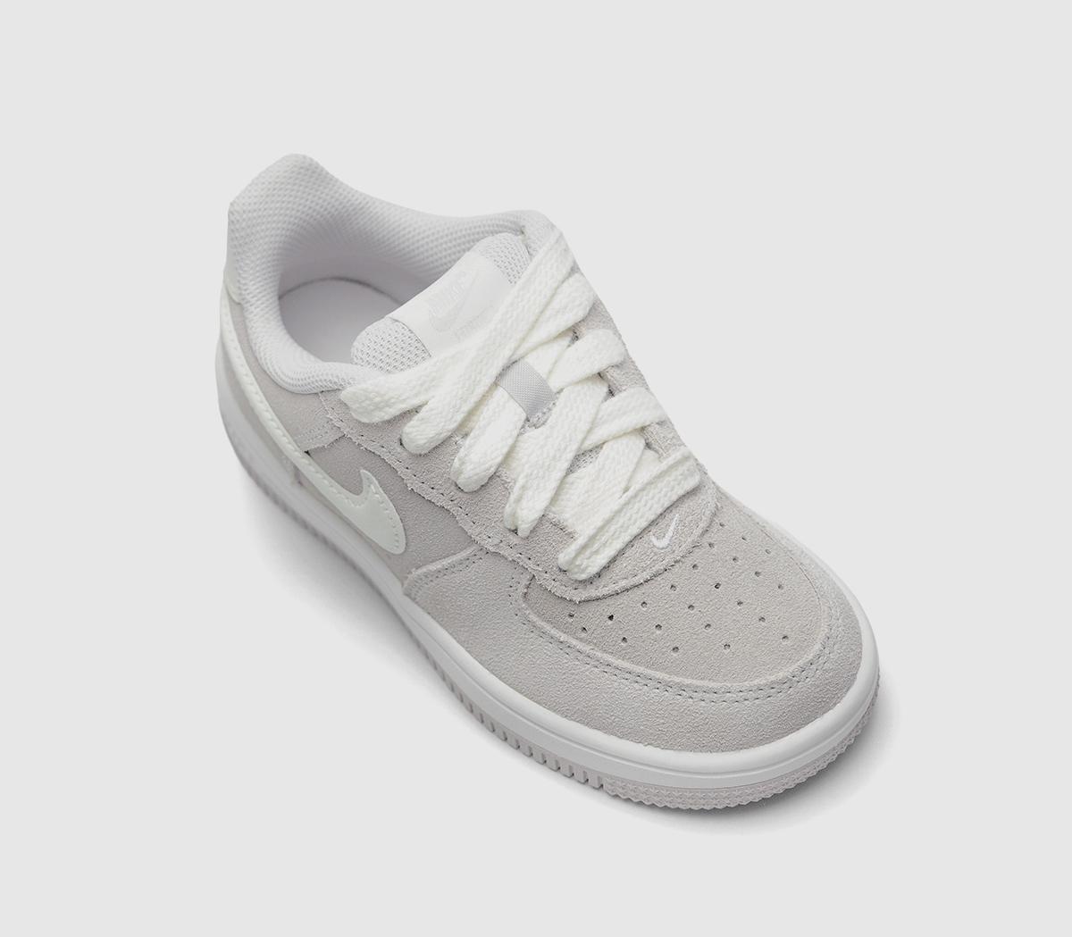 NikeAir Force 1 Youth TrainersVast Grey Sail