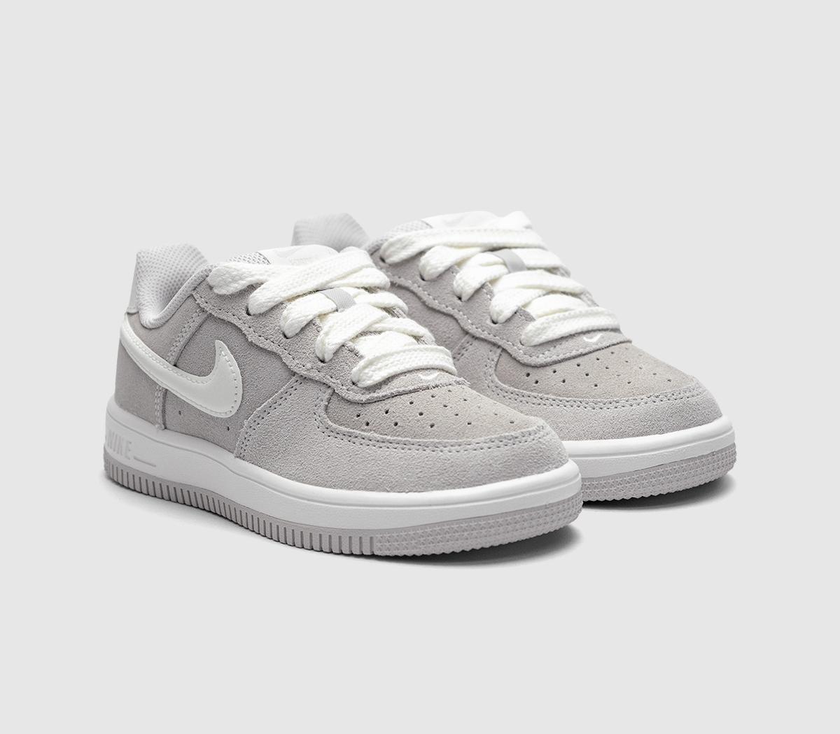 NikeAir Force 1 Youth TrainersVast Grey Sail