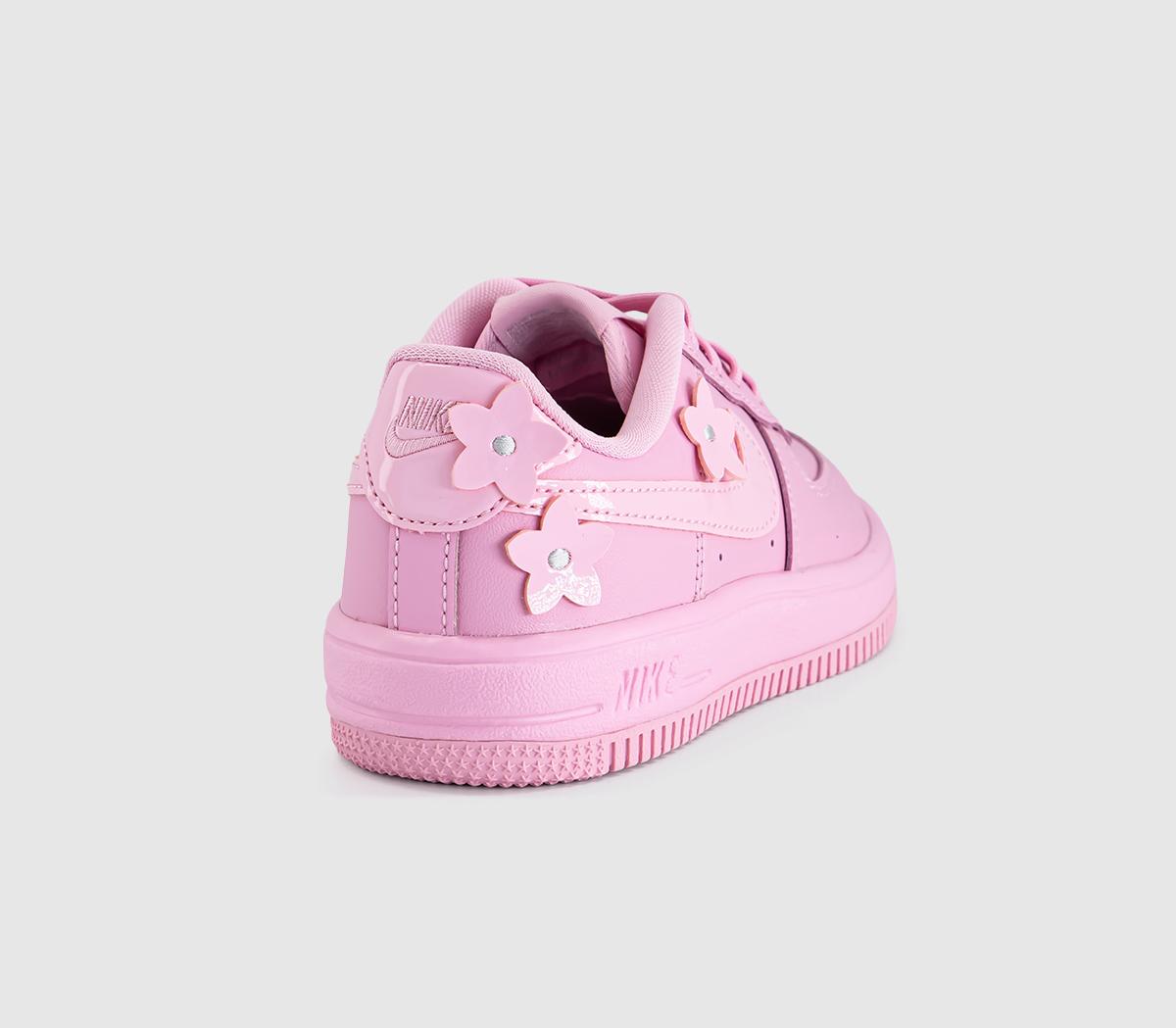 NikeAir Force 1 Youth TrainersPink Rise Pink Rise Pink Foam