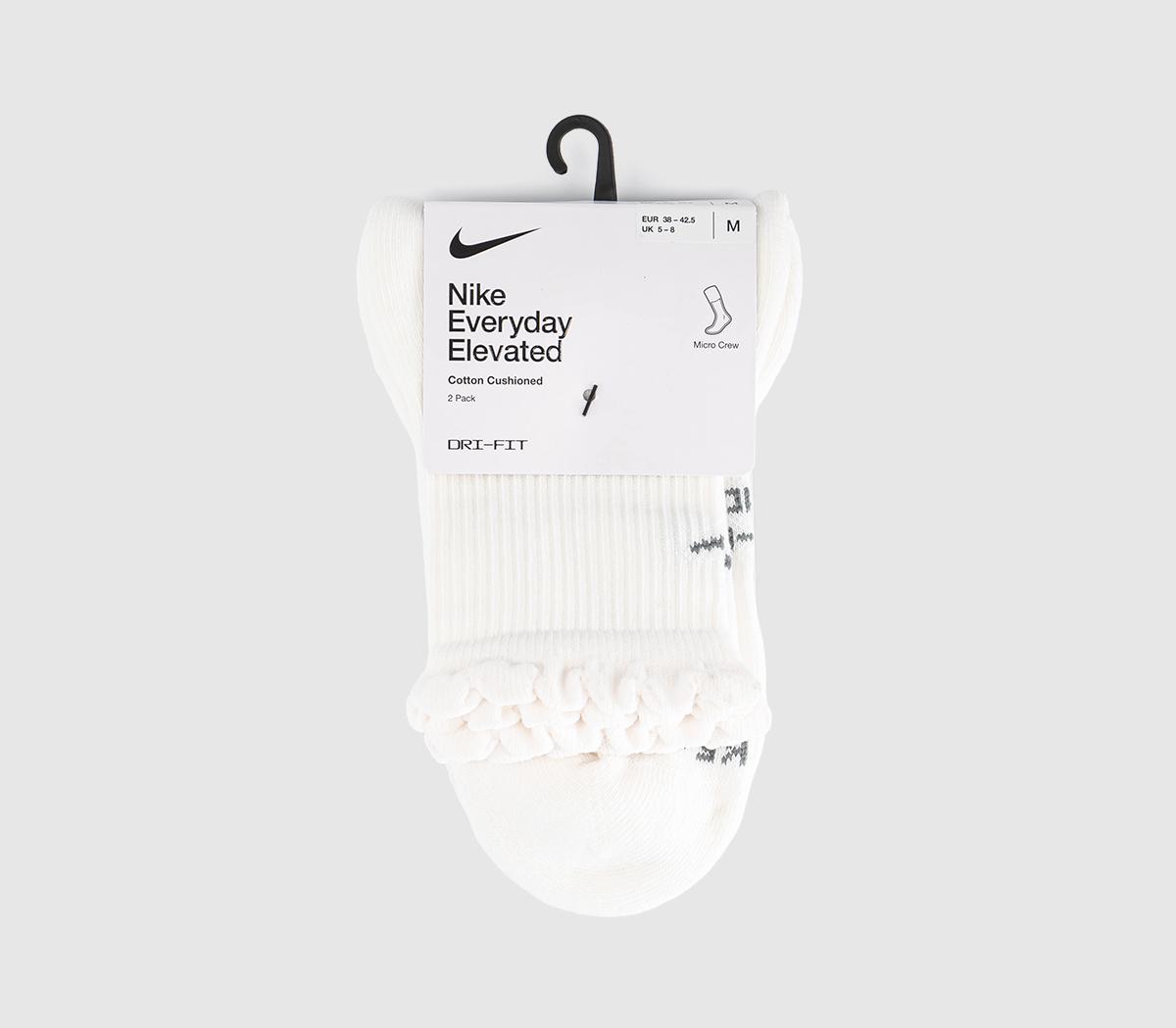 NikeScallop Ankle 2 Pack SocksWhite