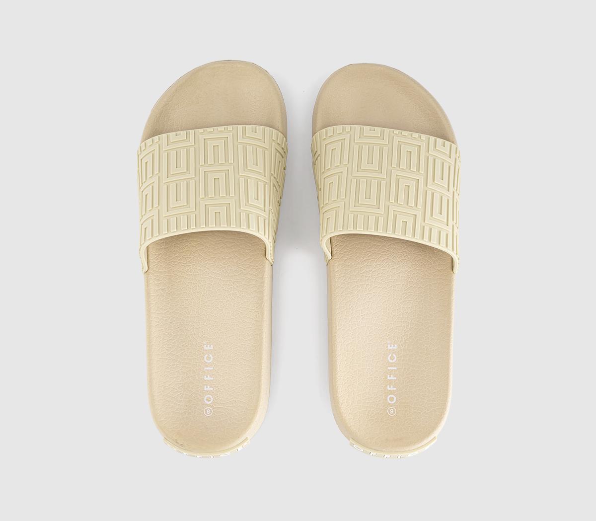 OFFICESampson Pool SlidersBeige