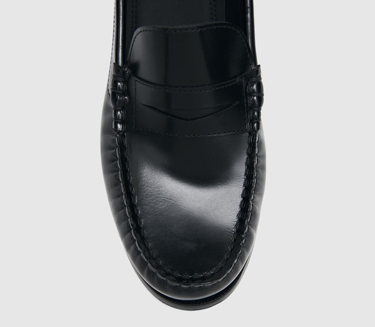 ALOHASRivet LoafersBlack Leather