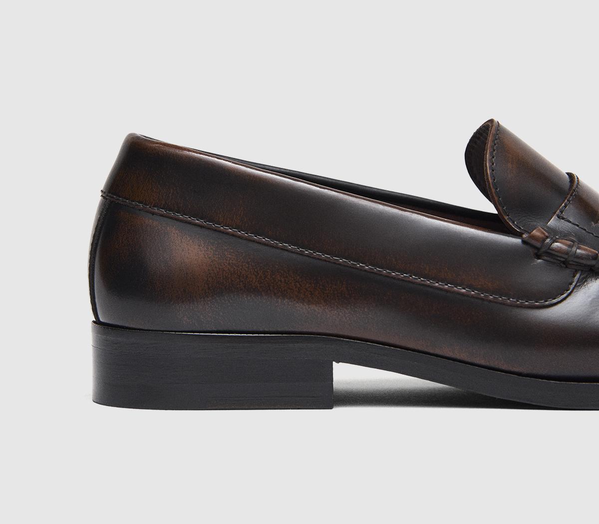 ALOHASRivet LoafersBrushed Coffee Brown