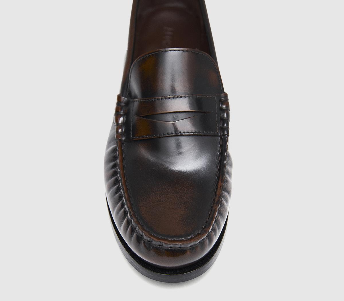 ALOHASRivet LoafersBrushed Coffee Brown