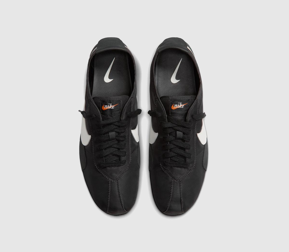 NikeMoon Shoe TrainersBlack Sail Black Safety Orange