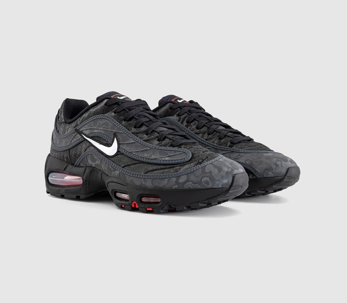 NikeAir Max Joga Bonito TrainersBlack White University Red Dark Smoke Grey