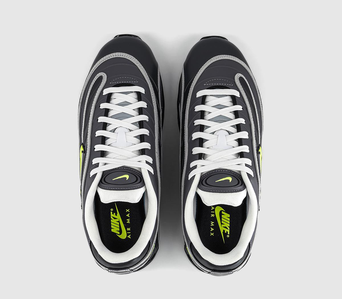 NikeAir Max Joga Bonito TrainersBlack Neon Yellow Light Graphite Anthracite