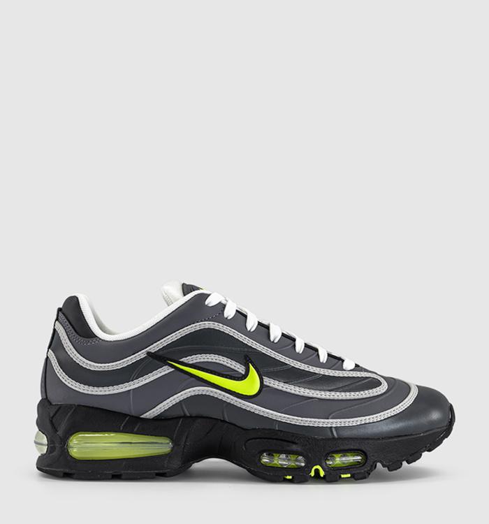 Nike Air Max Joga Bonito Trainers Black Neon Yellow Light Graphite Anthracite