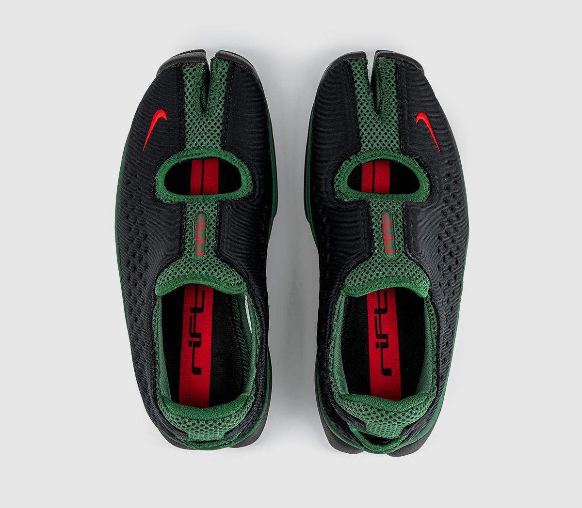 NAAir Rift 2 TrainersBlack Fire Red Team Dark Green