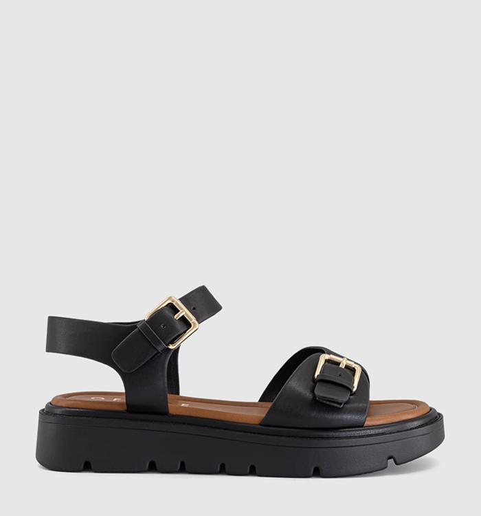 OFFICE Seychelles Platform Sandals Black