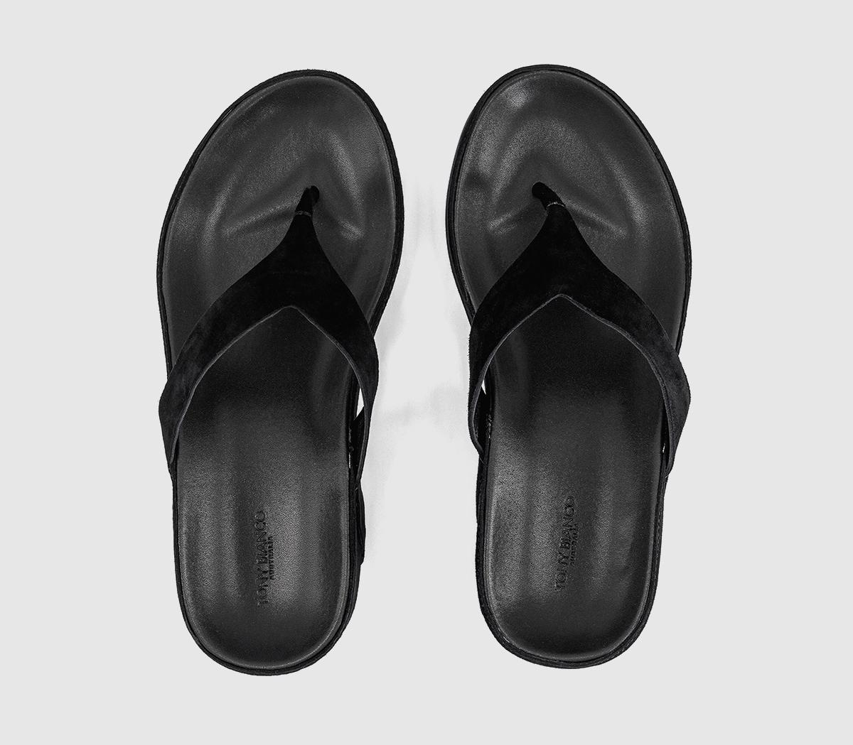 Tony BiancoBlaire SandalsBlack Suede