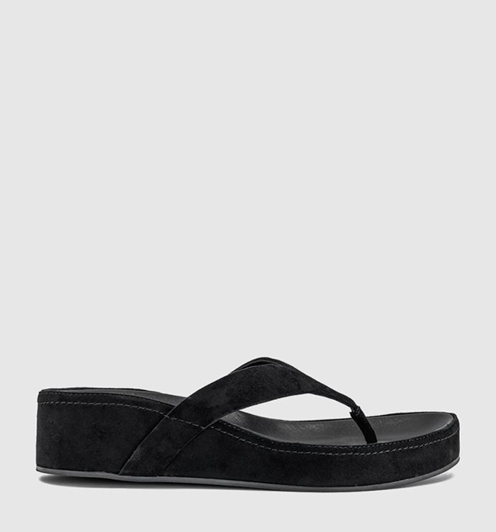 Tony Bianco Blaire Sandals Black Suede