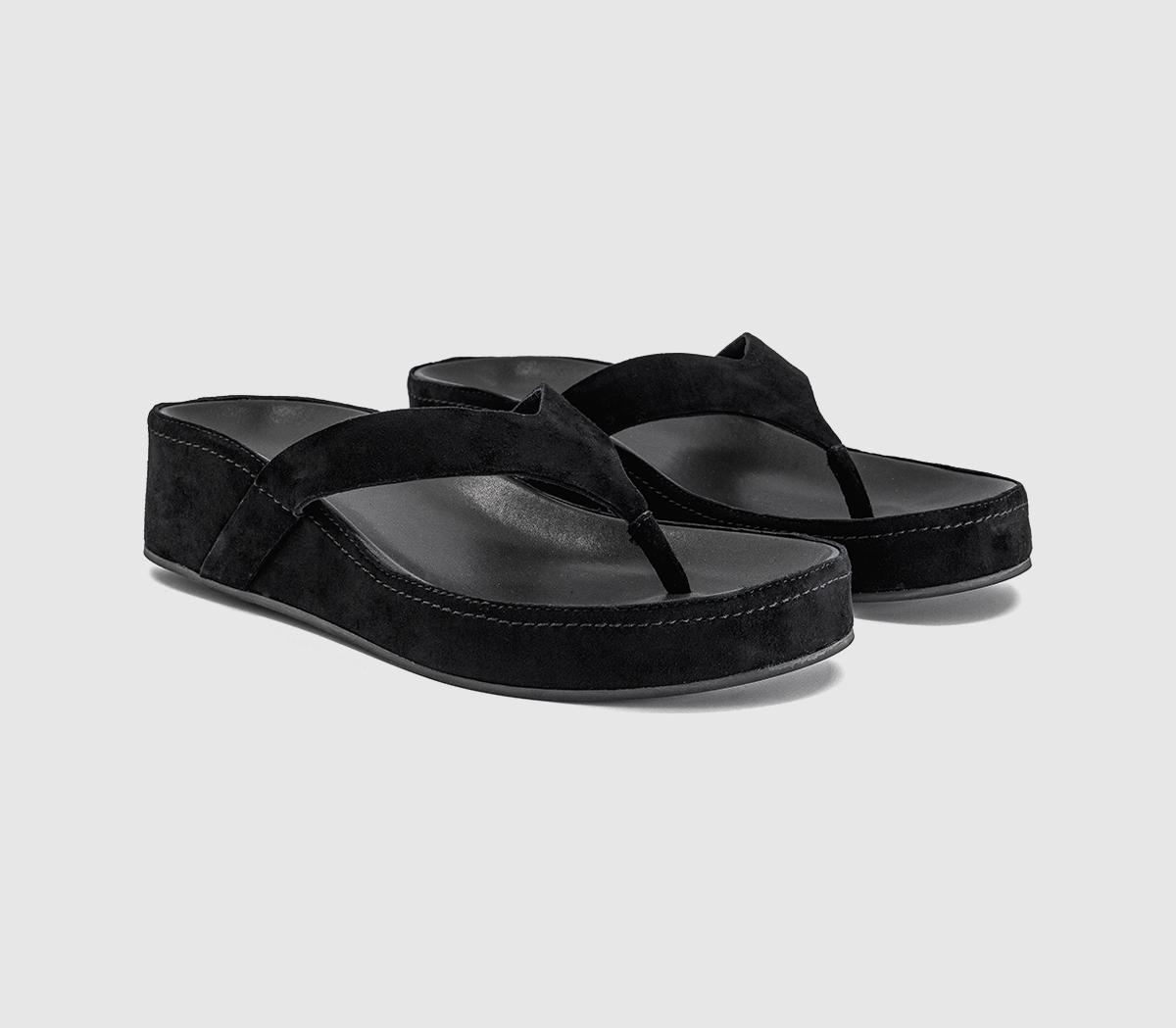 Tony BiancoBlaire SandalsBlack Suede