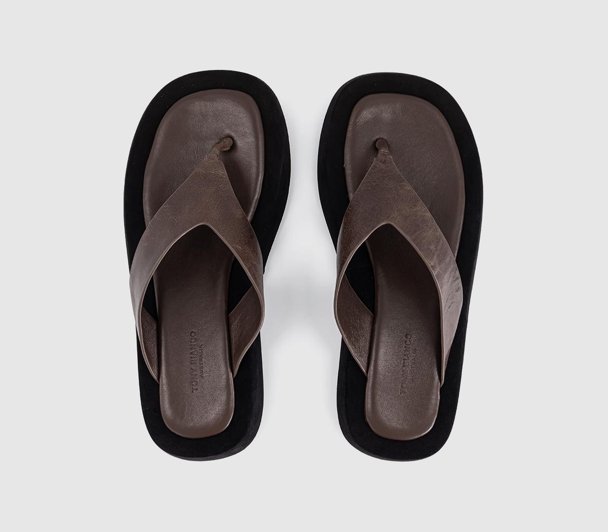 Tony BiancoIves SandalsChocolate Vintage