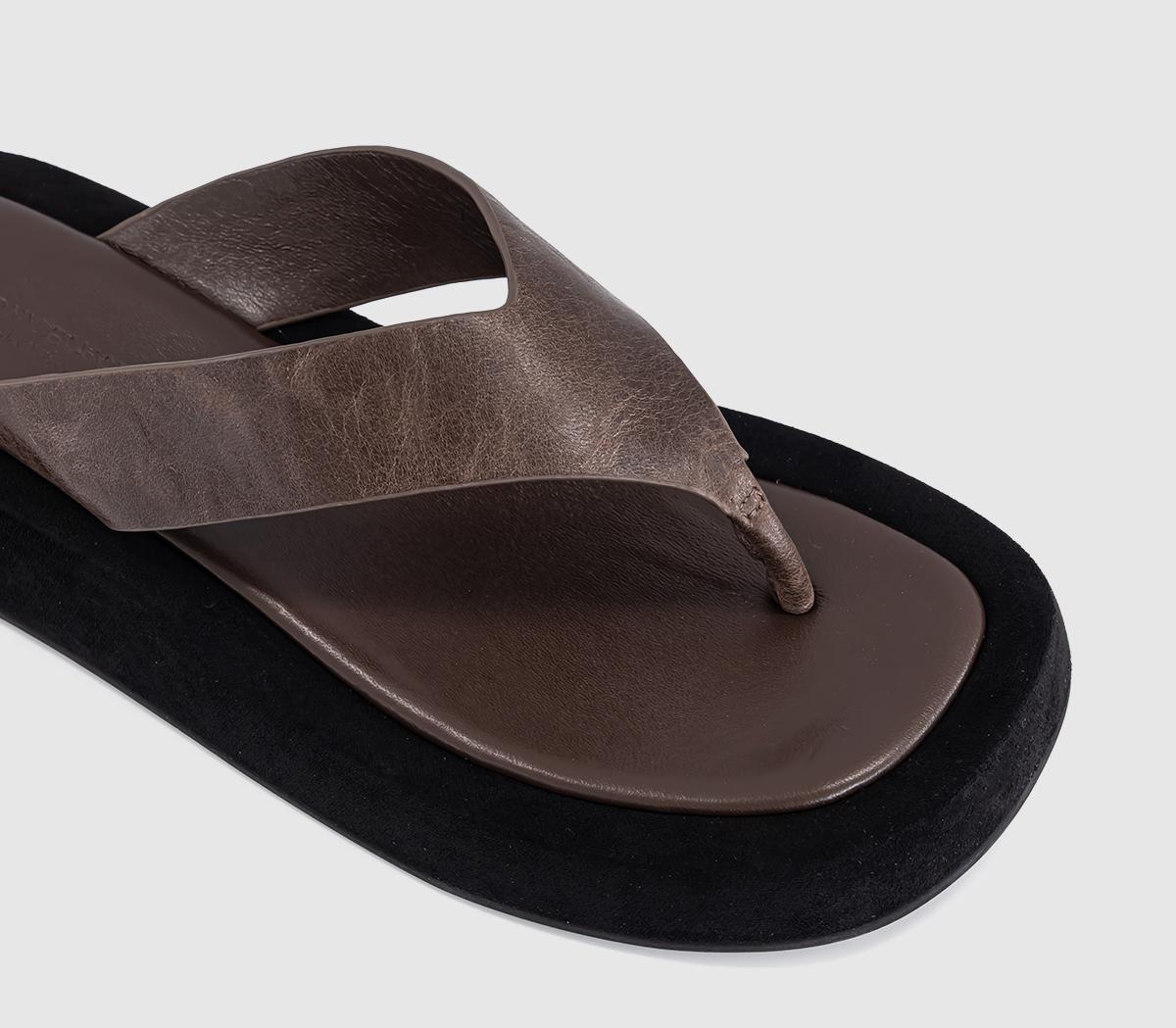 Tony BiancoIves SandalsChocolate Vintage