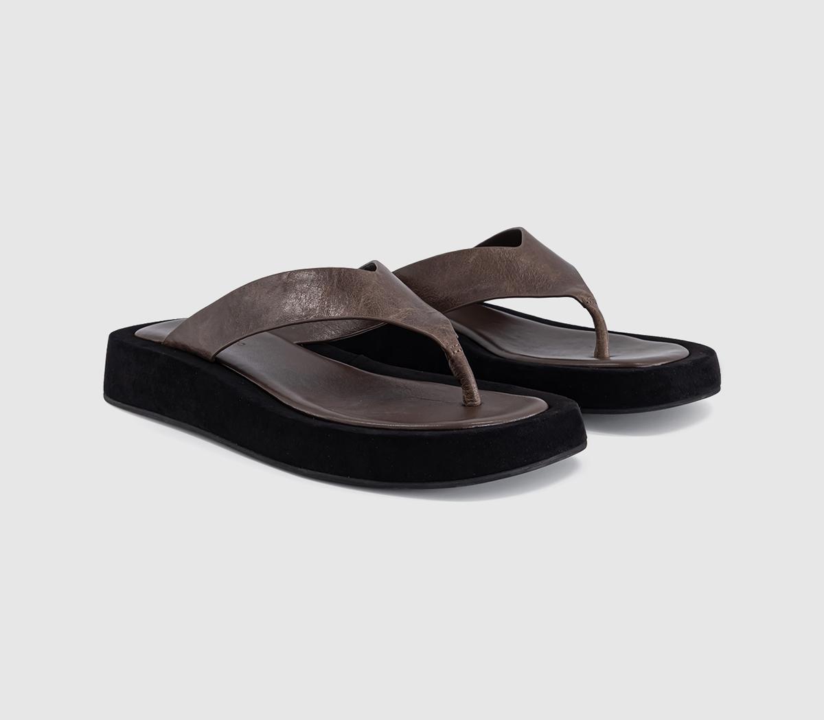 Tony BiancoIves SandalsChocolate Vintage