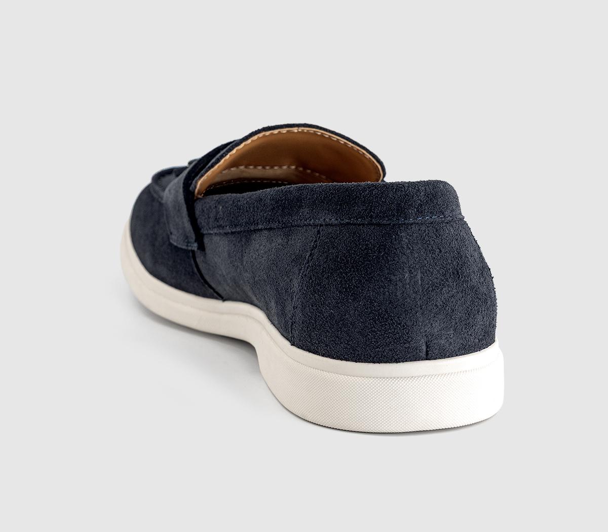 OFFICECairo Tassel LoafersNavy Suede