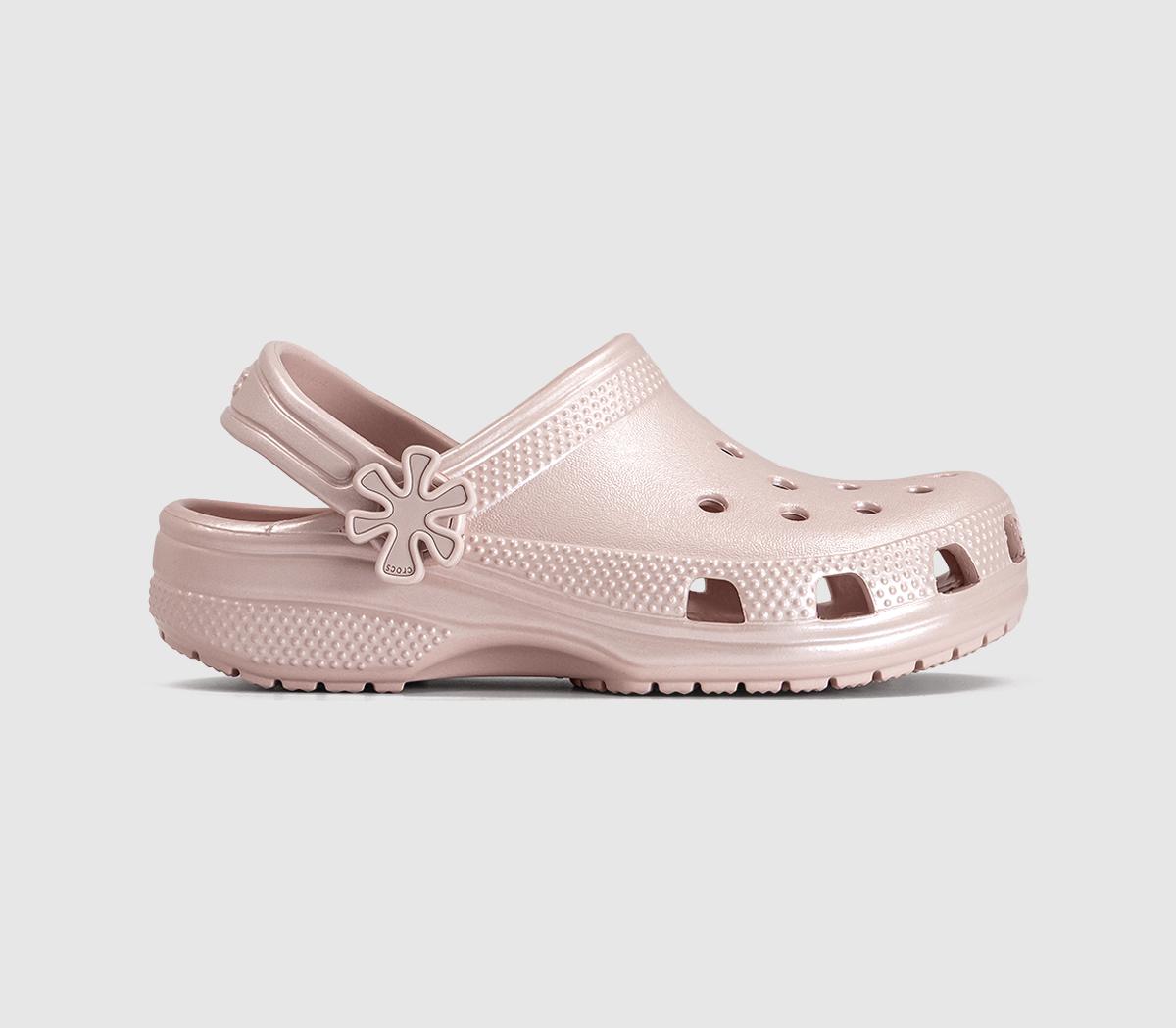 CrocsClassic Pearl Shine Kids ClogsQuartz