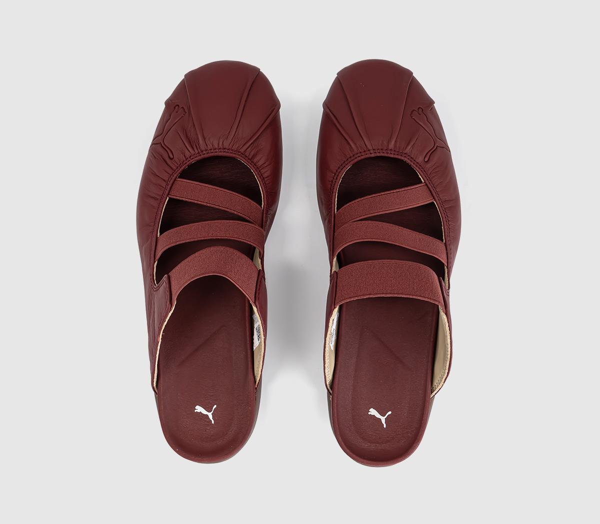 PUMASpeedcat Ballet MulesBurgundy