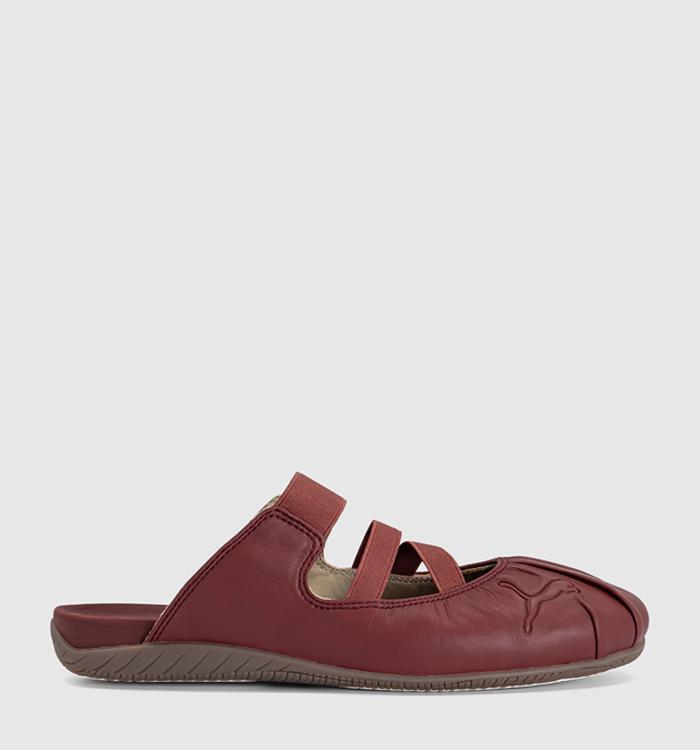 PUMA Speedcat Ballet Mules Burgundy
