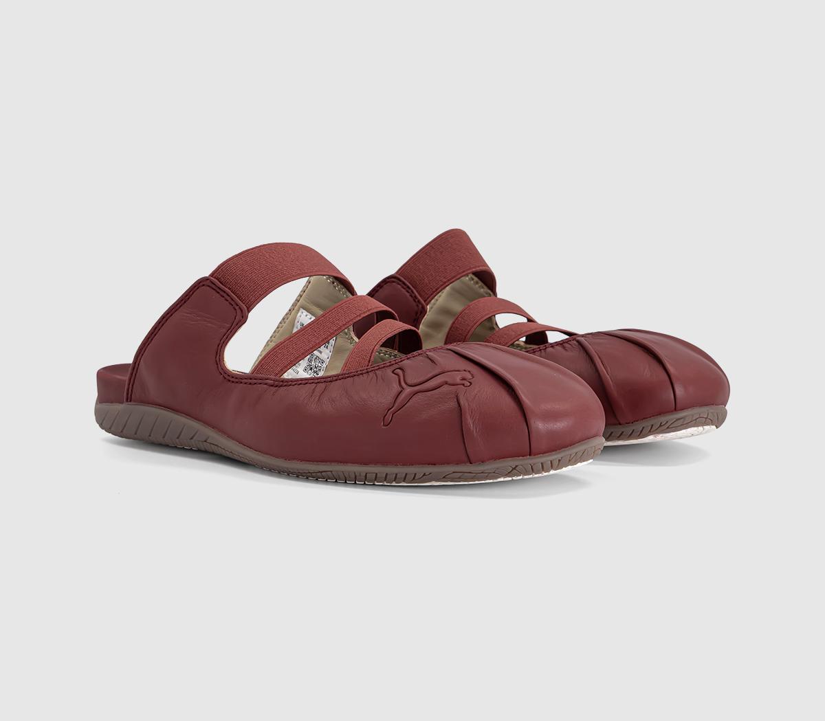PUMASpeedcat Ballet MulesBurgundy